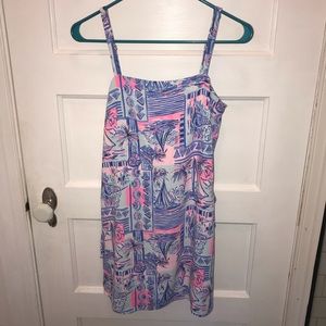 Lilly Pulitzer Sahar Shift Dress Romper